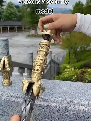 A post by @baron.aa1 on TikTok caption: what do you think its name is good?#cool #technology #foryou #tech #sword #DIY