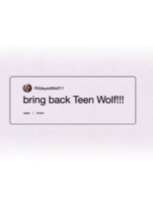 A post by @void_bxrnes on TikTok caption: YESS I CANT WAIT TO SEE THEM AGAIN😫 | #teenwolf #teenwolfmovie #2022 #scottmccall #stilesstilinski #dylanobrien #season7 #werewolf