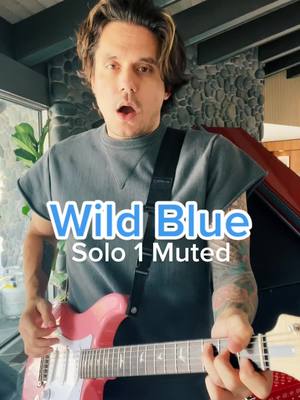 A post by @johnmayer on TikTok caption: ‘Wild Blue’ solo 1 gtr out. Points for playing it note for note! Points for playing your own ideas on it! Just have fun. #guitar #guitartok #sobrock