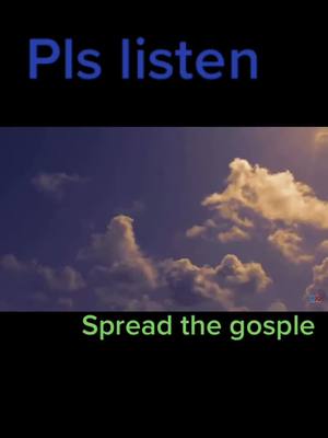 A post by @spreadthegospelwhileucan on TikTok caption: #jesus #god #spreadthegospel #godlovesu #jesuslovesyou #fyp #fypp