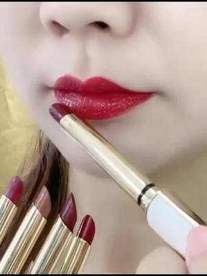 A post by @vvtlife on TikTok caption: #cosmetics #lipstick #makeup #fashion #lipcolourchallenge