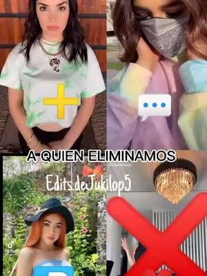 A post by @edits.dejukilop5 on TikTok caption: A QUIEN MAS ELIMINAMOS :)#KL#elyblancarte #legnahernandez1 #capcut #parati