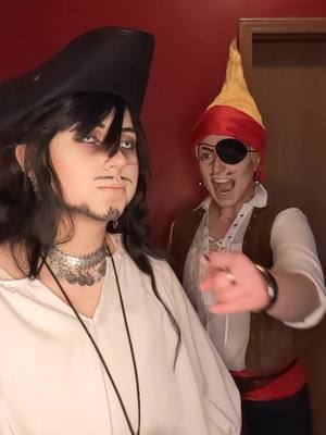 A post by @lordsphen on TikTok caption: i found more pirate au in my drafts. @oysterstew #piratebnha #captainaizawa #hizashiyamada