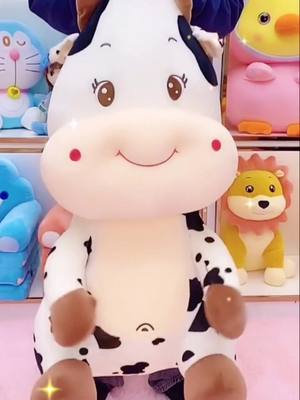 A post by @lark156 on TikTok caption: cow doll#doll #Plushtoys #gift #fouyou #plushies #fouyoupage #tiktok #gift