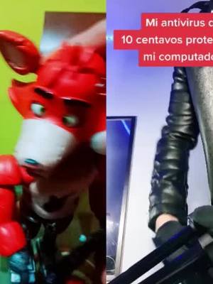 A post by @grimmfoxy4 on TikTok caption: #dúo con @el_rayo_aguirre #foxy #fnaf #parati #viral #fyp #pov