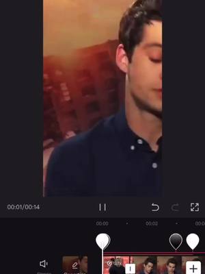 A post by @dylobrien_for_life on TikTok caption: ~I love you🧡                                                          #teenwolf #dylanobrien #fy #fyp #fypシ #perte #Love #4u #obrien #dylan #edit