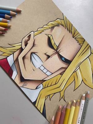 A post by @minetasgraperush on TikTok caption: Both AllMights are finished 👹#mha #myheroacademia #bokunoheroacademia #anime #animeart #deku #allmight #bnha