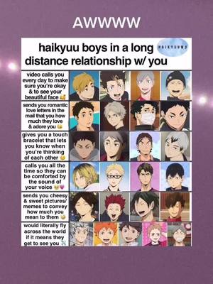 A post by @haikyuu.daily on TikTok caption: a touch bracelet <3 #haikyuu #haikyuuchart #nishinoya #akaashi #asahi #kenma #kageyama #suna #tendou #yamaguchi #bokuto #hinata #anime #btsarmy