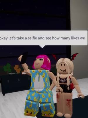 A post by @chantelle_baddie on TikTok caption: question: how many likes has you most viral video gotten?? #fypo @chantellesbackup #funny #roblox #chantelle_baddie #foryou #123PandoraME