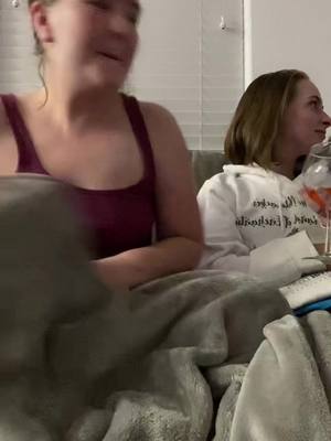 A post by @katiwonder on TikTok caption: I love this so much because she was completely confused on why I took her glass and we were laughingstock hard at the end!! #sisters #girlsnight #choosetosmile