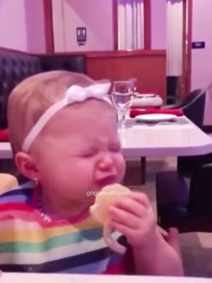 A post by @followgogomum on TikTok caption: Cute Babies Eating Lemons PT.8 #fyp #funnybaby #funnybabies #funnyvideos #cutebaby #eatlemon #eatlemonwithoutexpressionschallenge #lemon