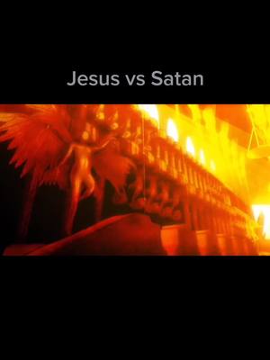 A post by @donovanhall07 on TikTok caption: Spoiler: Jesus wins #EpicBattle #Animated #Jesus #Satan