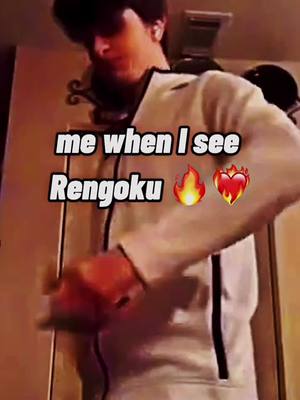 A post by @cherrryp1ee on TikTok caption: He's literally the best ❤️‍🔥 #anime #demonslayer #rengoku #hashira #edit #fyp #foryou #animetiktok