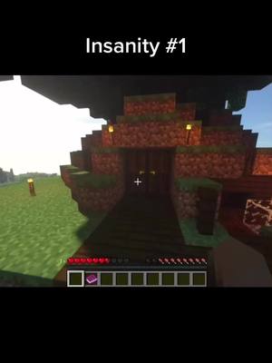 A post by @landeyon on TikTok caption: Beating #Minecraft insanity pt. 1