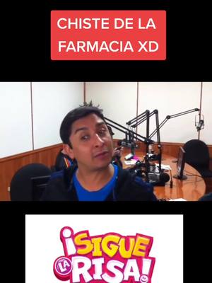 A post by @siguelarisa on TikTok caption: CHISTE DE LA FARMACIA! #jjcomediante  #chistesgraciosos