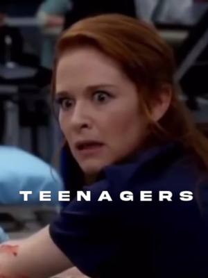 A post by @grey.s_anatomyedits on TikTok caption: Teenagers scare the living shit out of me #greysanatomy #arizonarobbins #edit #trend #teenagers #teenagersscarethelivingheckoutofme #viral #fypシ #fyp