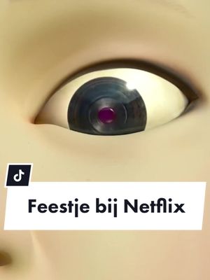 A post by @creatormansion on TikTok caption: 🥵🍿 Definitely our last movie premiere at Netflix! 🇳🇱 Defenitief onze laatste première bij Netflix 😂 #squidgame #netflix #kdrama #squidgamenetflix