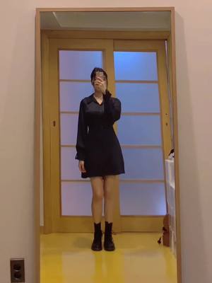 A post by @min_shot on TikTok caption: 이 노래 들으면 기분이 좋아지더라~! 뭔가 대리 설렘이랄까? Daily look #패션힙톡커  #틱톡패션 #서울패션위크