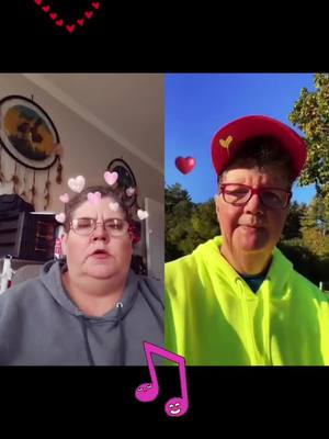 A post by @missy7970 on TikTok caption: #duet with @gr8cw66.lisa #redheartsclub