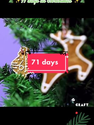 A post by @christmas.countdown10000 on TikTok caption: 🎄✨71 days ✨🎄 #christmas2021 #christmascountdown #christmastiktok #xmas #countdowntochristmas #fyp