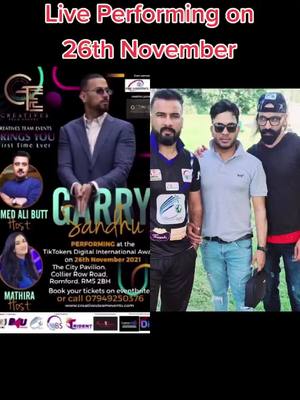 A post by @donofficiall on TikTok caption: #duet with @creatives.team.events Wowow Garry Sandhu Live Performance on tiktok International Award @h4rryharooon @malku_vaccine @madi.official1 #fyp