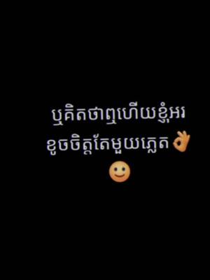 A post by @bee_ra073 on TikTok caption: #បាត់អ្នកអោយបេះដូងអស់ហើយ😌😊💔 #typ #tyz #alone #funy #khmertiktok