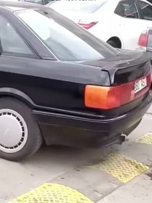 A post by @retroautos on TikTok caption: That was 2nd gear🥵, Audi 80🔥 #retroautos #audi80 #launch #1980s #cars #audi #sedan #bringbackculture