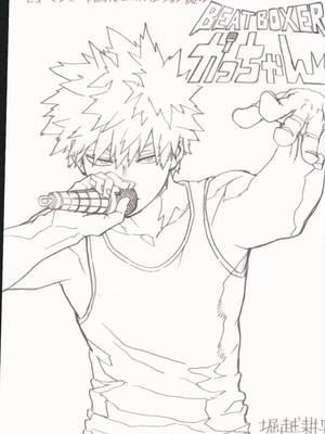 A post by @dkdrawss on TikTok caption: this song is nostalgic #bakugou#bakugoukatsuki#mha#bnha#myheroacademia#anime#manga#mangacoloring#MakeADogsDay#SaveIt4TheEndZone#deku#todoroki#viral