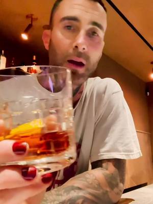 A post by @adamlevine on TikTok caption: Here’s how I drink my Calirosa…it’s refreshing and perfect and extremely easy to drink 🍊🍊🍊