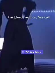 A post by @olivergaming_ on TikTok caption: #fyp #foryoupage #ghostface #cult