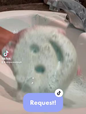 A post by @stresscleaning9 on TikTok caption: Pure ASMR Repost!! #cleaningasmr #CleanTok #scrubbing #cleaningtherapy4u #cleaningtiktok #stresscleaning9 #cleaning