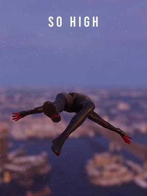 A post by @spider_man_slomo on TikTok caption: #MakeItCinematic #foryou #slowmo #spidermanmilesmorales #spidermanslowmo #follow #fypシ #milesmorales #playstation #playstation