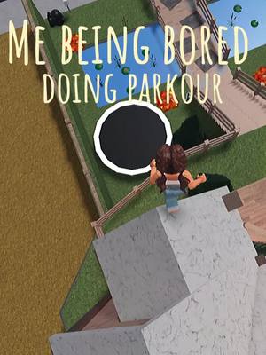 A post by @cookie.rxblxx on TikTok caption: I mean, who doesn’t like doing parkour on their houses on bloxburg? 😒💗