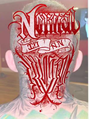 A post by @stevengibson on TikTok caption: "Normal is an illusion"#tattoo #tattoos #ink #inked #fyp