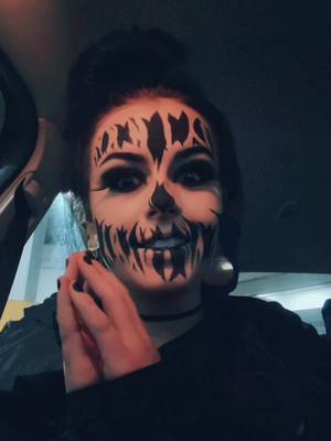 A post by @michallaxoxo on TikTok caption: #halloween #MMKx007 #fyp #makeup  #WhatsPoppin