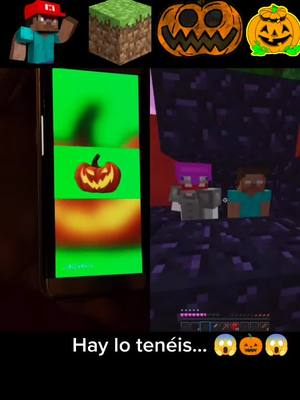 A post by @sergio__live on TikTok caption: #dúo con @minecraftnutiy #sergio__38 #Minecraft #halloween #squidgame #animation #reaction #gamer #expression #magic #omg #art #artist #pourtoi #cute #match #king #funny #viral #fouryou #pageforyou