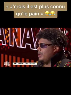 A post by @bestofrapfr on TikTok caption: Naza il est fou 😂 #rapfrancais #rap #rapfr #naza #michaeljackson #interview #clique