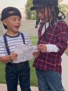 A post by @abbywarnock on TikTok caption: Dear darla! #fyp #halloween #nephews #porky #buckwheat #littlerascals