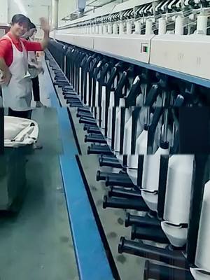 A post by @tiffany_2077 on TikTok caption: contact us if you want to cooperate 😉#foryou #😮 #fypシ #fyp #production #manufacturing #factory #textiles #fabric #machine