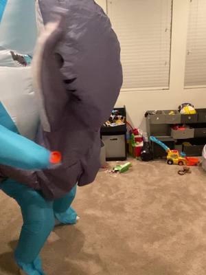 A post by @what_duh_tok on TikTok caption: Outtakes at the end #coupleschallenge #landshark #babyshark #mamashark #makepeoplelaugh #spreadjoy #nailedit #inflatable