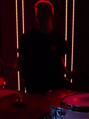 A post by @goosethedrummer on TikTok caption: We got so close, so close to love 🎶 #lightupdrumcover @NOTD @Felix Jaehn @GeorgiaKu @Captain Cuts