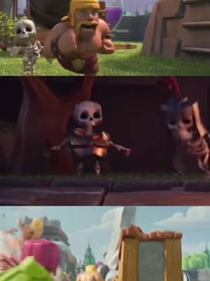 A post by @clashfyp on TikTok caption: Who did it better? #clashroyale #clash #cr