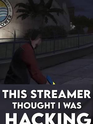 A post by @ev_plex on TikTok caption: ran into a streamer #gta5 #gtav  #gtaonline