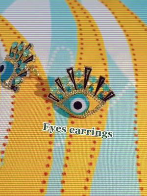 A post by @need_it_now on TikTok caption: Very weird and mysterious £1.99 Blue Eyes Earrings 👀#needitnow #earrings #foryou #foryourpage #fashion #beauty  #fyp #fypシ