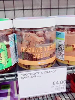 A post by @mands__warrenpark on TikTok caption: Have you seen our newest cake jar?! Sticky toffee😍 #mandalocal #marksandspencer #cakejar #stickytoffee #food #fyp #foryou