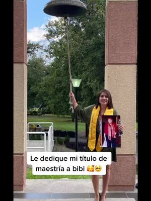 A post by @jessibibi on TikTok caption: Todo por bibi #abuela #amor #graduation #covid19