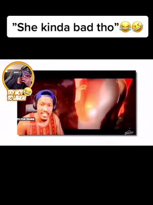 A post by @funny_ksi on TikTok caption: “She kinda bad tho”😂🤣 #ksi #foryou #fyp #funny #gay