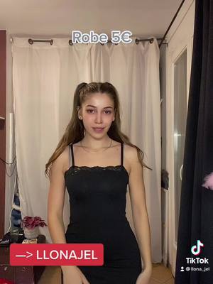 A post by @llona_jel on TikTok caption: Prix bas sur mon vinted : LLONAJEL toutes marques et toutes tailles 🛍 #vinted #shoppinghaul #fyp #HONOR50duet