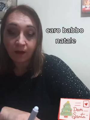 A post by @ on TikTok caption: letterina a Babbo Natale.... 😅😅😅 #Sing2Dream  #jemey974 #christmas #ironia  #tiktok  #perte