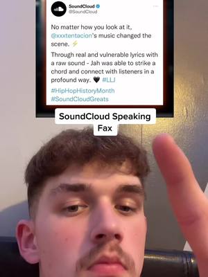 A post by @deanisafatneek on TikTok caption: SoundCloud goat #fyp #foryou #foryoupage #fypシ #x #xxxtentacion #xxx #ripx #ripxxx #soundcloud